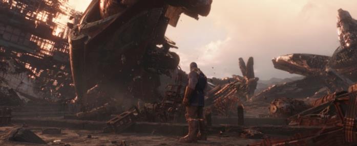 Thanos ha sempre voluto fermare i Celestiali? Thanos di spalle