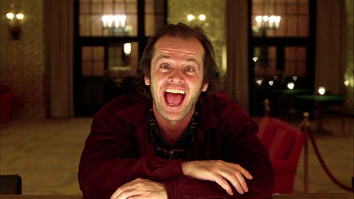 Shining tra i 25 nuovi titoli aggiunti nella Libreria del Congresso USA Jack Nicholson nei panni di Jack Torrance in una scena di Shining