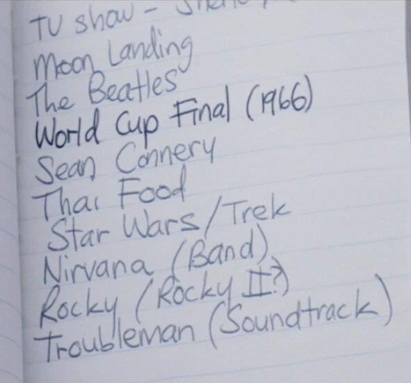 La lista di cose da fare di Cap - Versione UK La versione inglese della To-Do List di Cap