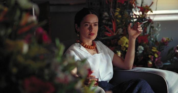 Una foto di Salma Hayek in Frida Salma Hayek interpreta la pittrice Frida