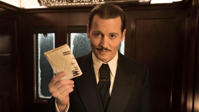 Johnny Depp in Assassinio sull'Orient Express