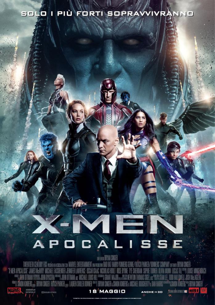 X-Men: Apocalisse, i mutanti tornano al cinema I protagonisti del film X-Men: Apocalisse