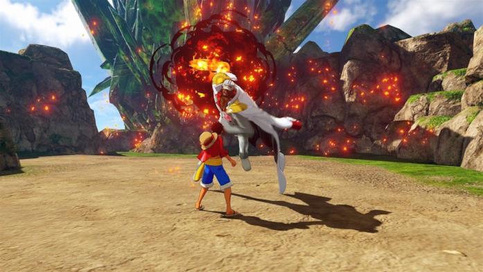 One Piece World Seeker Akainu Rufy vs Akainu World Seeker