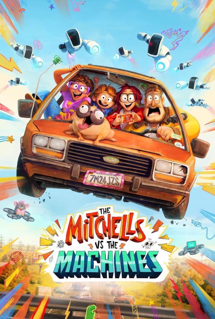 Il poster de I Mitchell contro le macchine La locandina de I Mitchell contro le macchine
