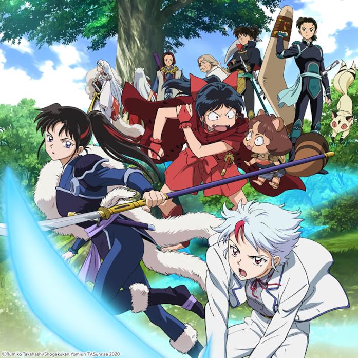 Arriva Yashahime, il sequel/spin-off di Inuyasha Il poster di Hanyou no Yashahime: Sengoku Otogizoushi