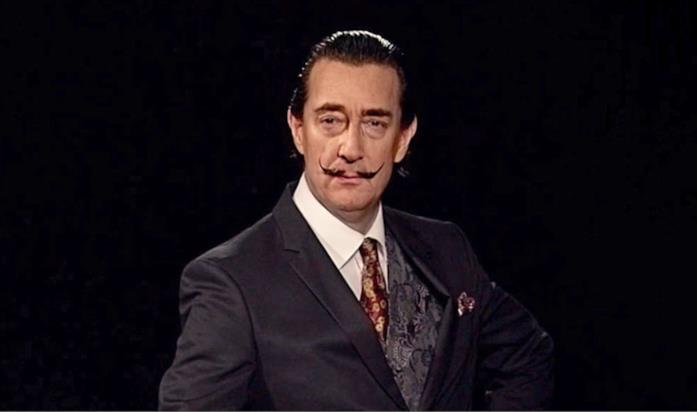 Un fermo immagine del video di presentazione di Salvador Dalì in versione AI