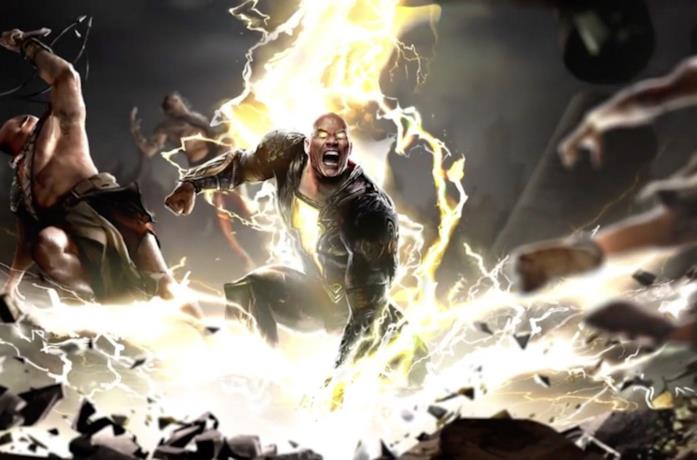 Black Adam utilizza i propri poteri