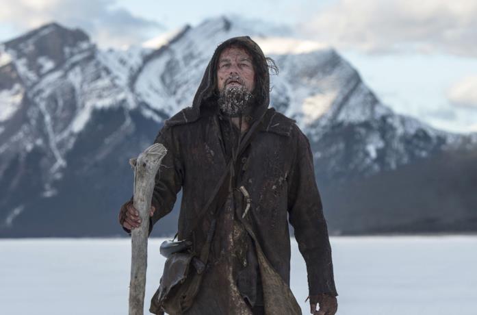 Leonardo DiCaprio in The Revenant