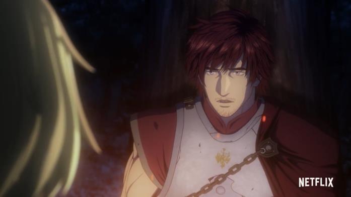 Una scena tratta dal trailer di Dragon's Dogma con Ethan Ethan, durante il viaggio, raccoglie alcune informazioni
