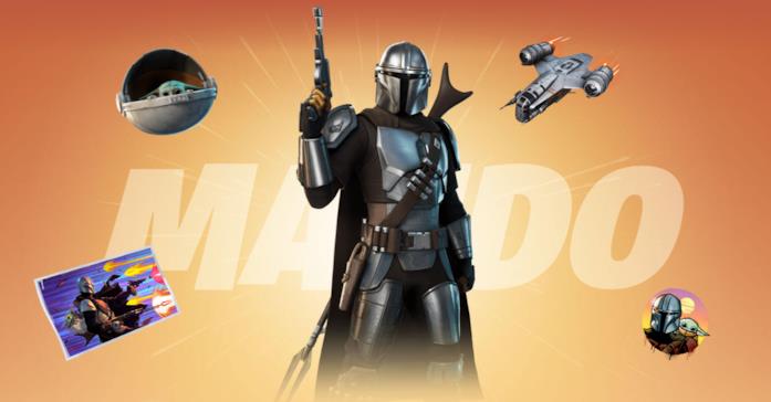 Mando di The Mandalorian arriva in Fortnite La skin di Mando in Fortnite