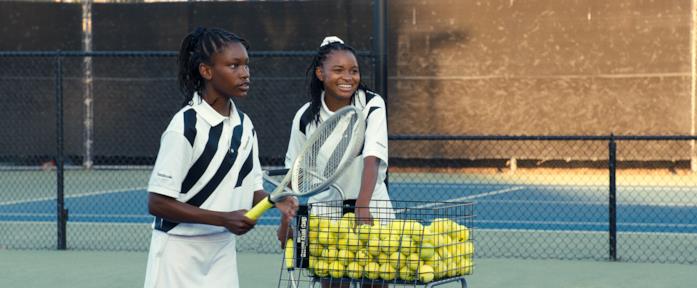Serena e Venus si allenano