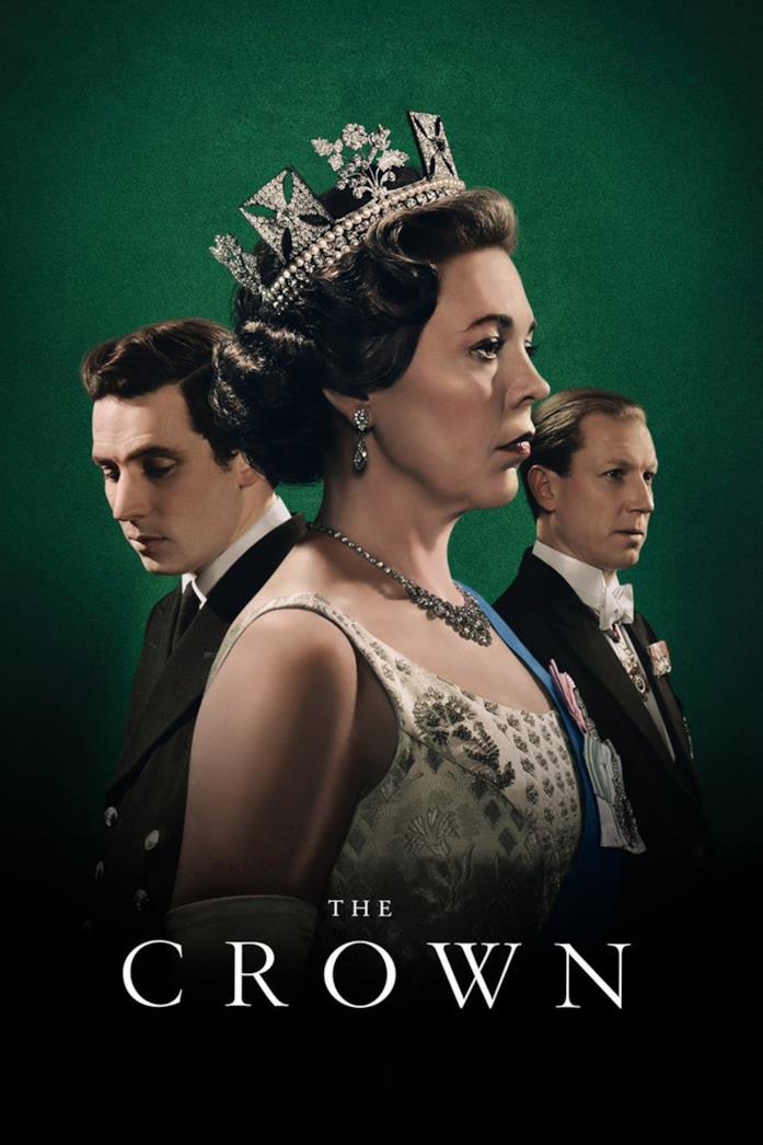 Il poster di The Crown Il cast nel poster di The Crown