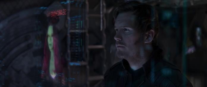 Che fine ha fatto Gamora? Peter Quill cerca Gamora sul monitor