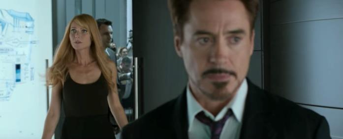 Spider-Man: Homecoming segna il ritorno di Pepper Potts nel MCU Pepper Potts (Gwyneth Paltrow) e Tony Stark in una scena di Spider-Man: Homecoming