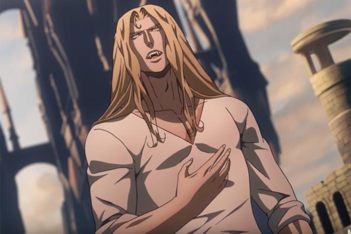 Castlevania, la recensione della terza stagione Un'immagine di Alucard