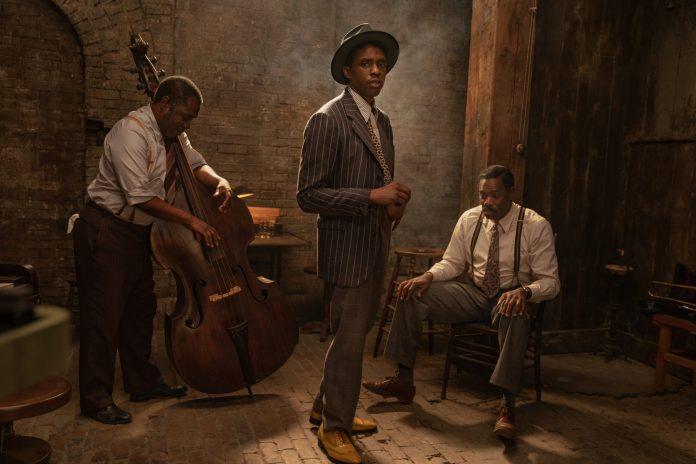 L'ultima volta di Chadwick davanti a una macchina da presa Parte del cast di Ma Rainey's Black Bottom