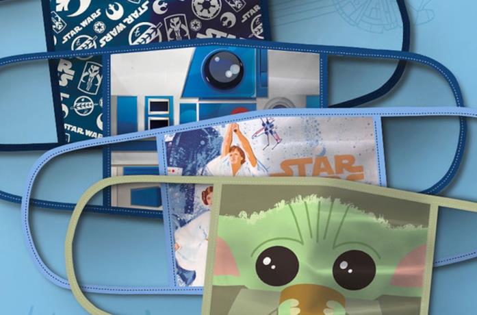 Le mascherine Disney dedicate a Star Wars