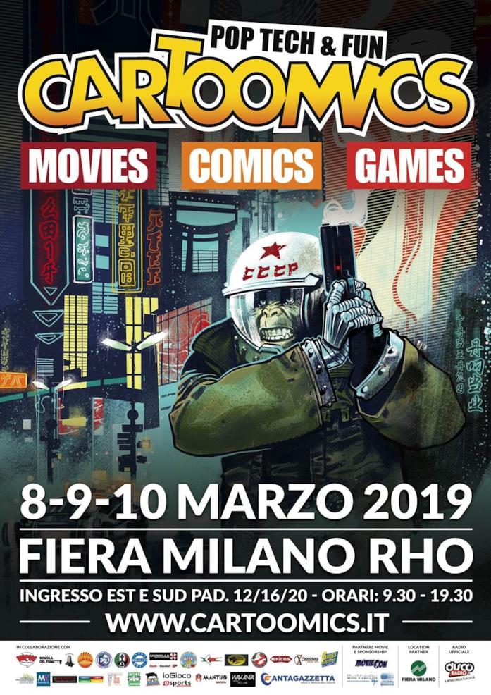 Cartoomics 26 Il manifesto di Cartoomics 26
