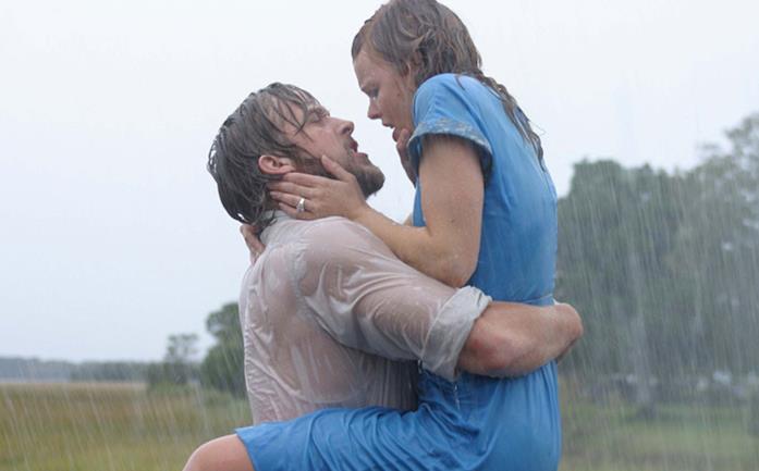 Noah e Allie in una scena de Le pagine della nostra vita
