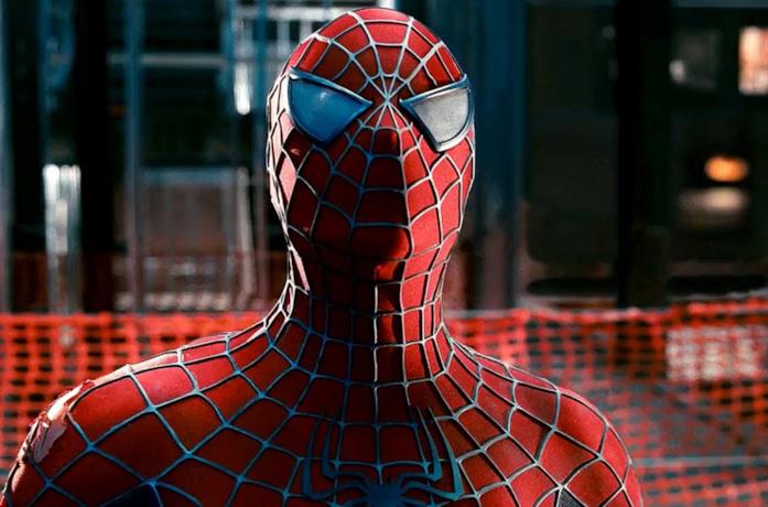 Un'immagine di Spider-Man interpretato da Tobey Maguire
