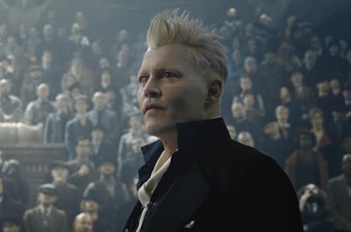 Johnny Depp in Animali Fantastici