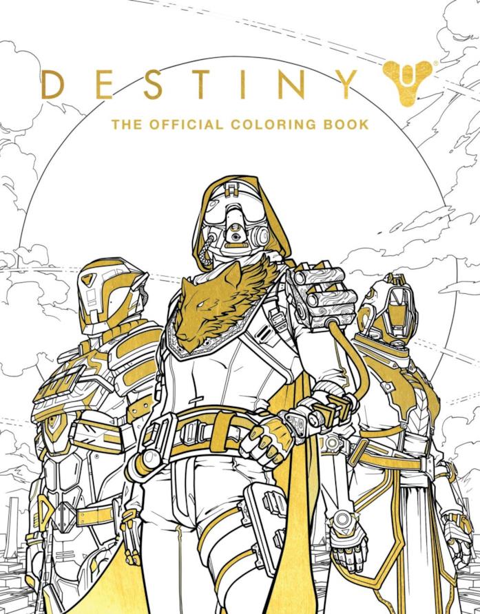 L'albo da colorare di Destiny Un volume da colorare per l'uscita di Destiny 2