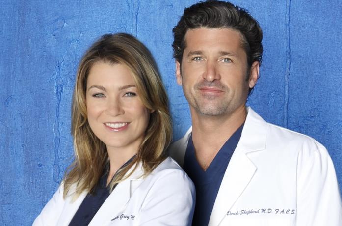 Meredith e Derek in un'immagine promozionale