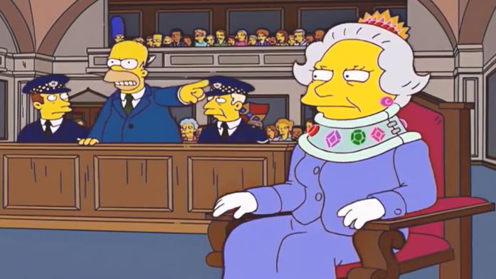 I Simpson: Homer e la Regina