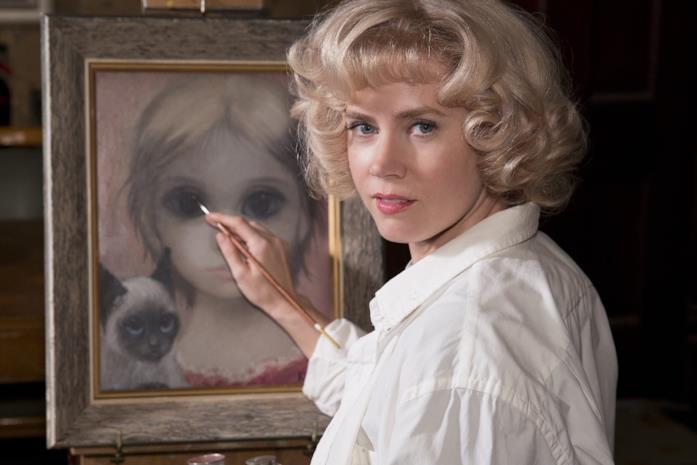 Una scena di Big Eyes con Amy Adams