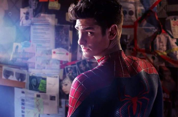 Un'immagine di Garfield nei panni di Spider-Man