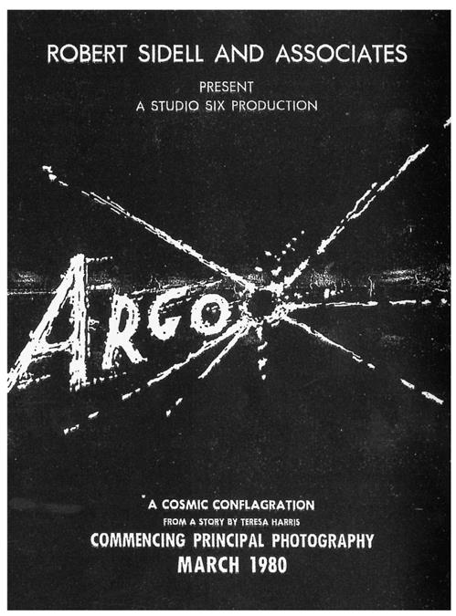 Finto poster Argo L'originale finto poster di Argo
