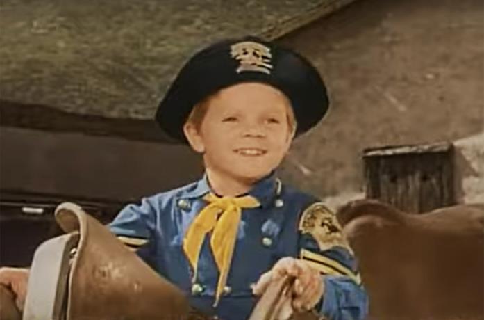 Lee Aaker ne Le avventure di Rin Tin Tin