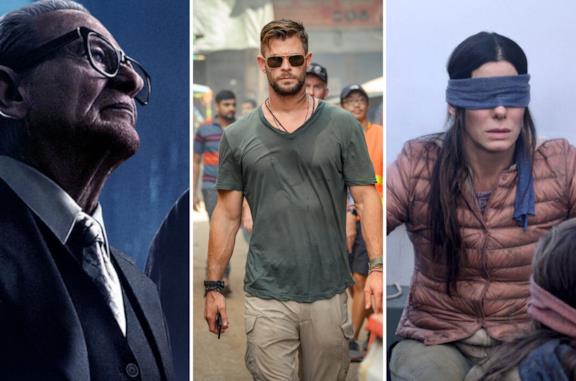 The Irishman, Tyler Rake e Bird Box