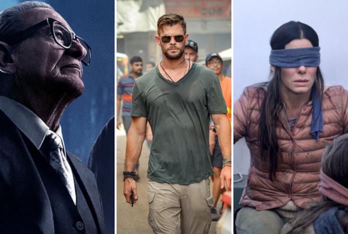 The Irishman, Tyler Rake e Bird Box