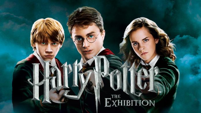 Locandina ufficiale della mostra Harry Potter: The Exhibition