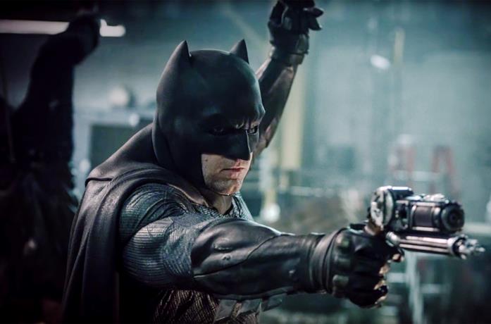 Un'immagine di Ben Affleck nei panni di Batman