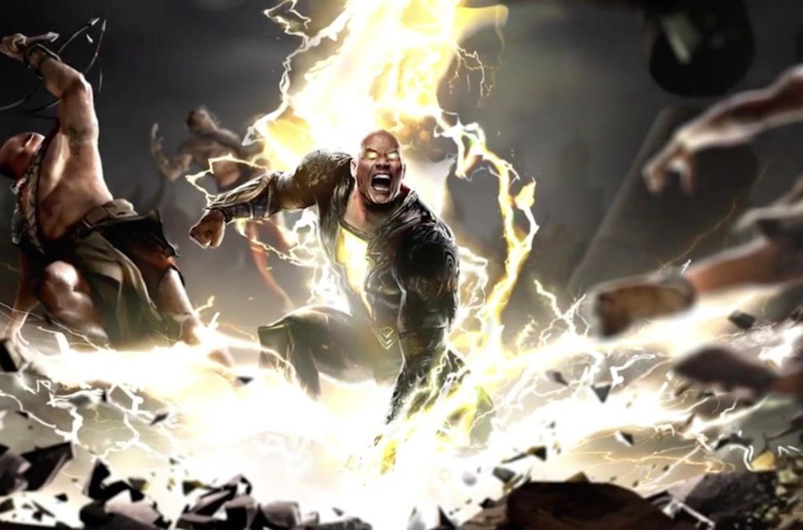 Black Adam sta sprigionando il proprio potere