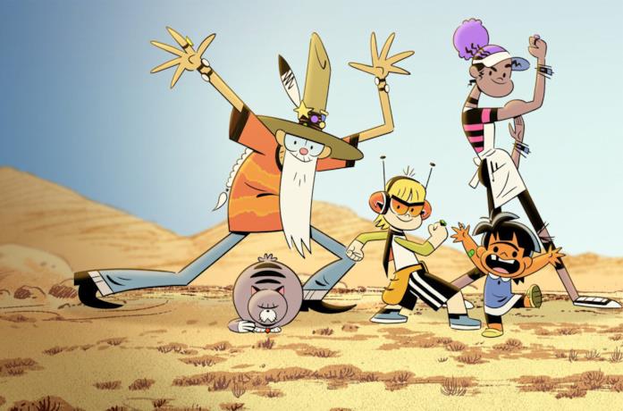 7 serie animate folli come Kid Cosmic