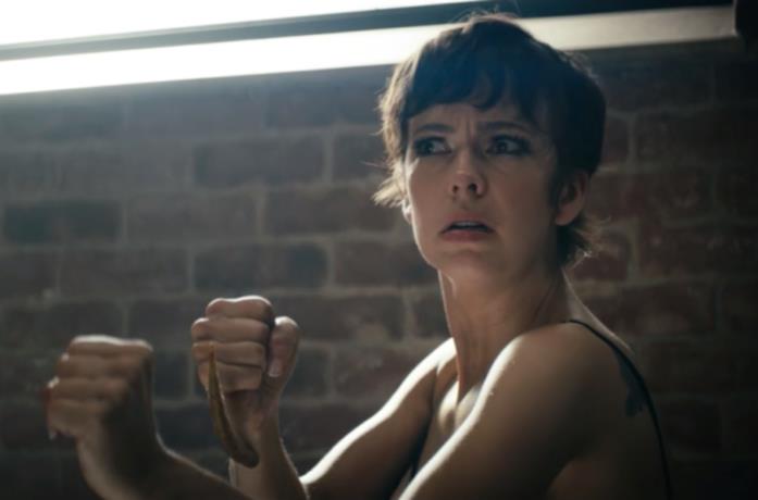 Popclaw di The Boys, parodia di X-23 Primo piano di Brittany Allen