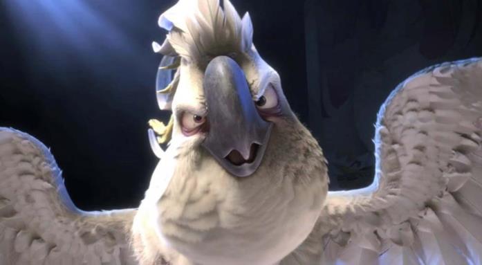 Miguel è un cacatua, antagonista del film Miguel, Rio 2 - Missione Amazzonia