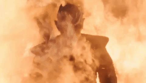 Il Night King fra le fiamme GIF del Night King fra le fiamme in Got 8x03