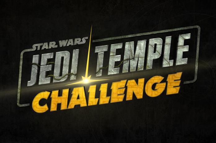 Il logo del game show per giovanissimi Star Wars: Jedi Temple Challenge