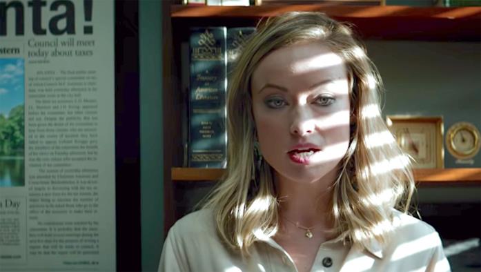 Olivia Wilde in una scena del film Richard Jewell