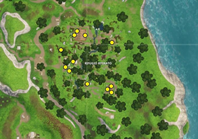 Dove trovare i 7 forzieri della Settimana 3 della Stagione 4 Fortnite, la guida ai nuovi forzieri delle sfide