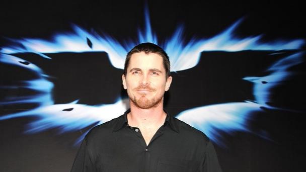 Christian Bale alla prima de Il Cavaliere Oscuro - Il Ritorno in Giappone