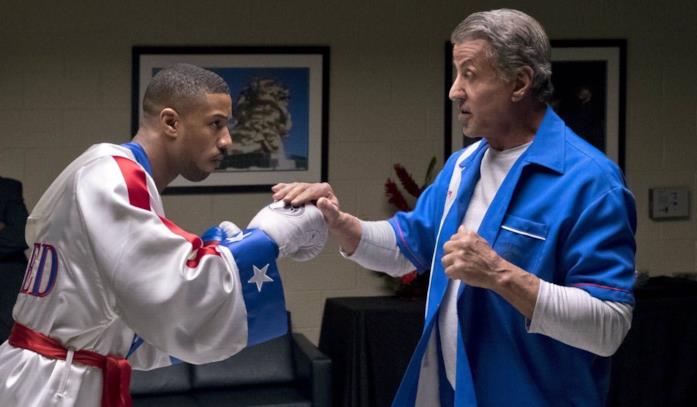 Creed II, il film con Stallone tra quelli più validi del 2019 Michael B. Jordan e Sylvester Stallone nel film