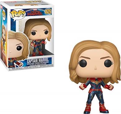 FUNKO 36341, Bobble Captain Marvel, Multi colore (Gli stili possono variare)
