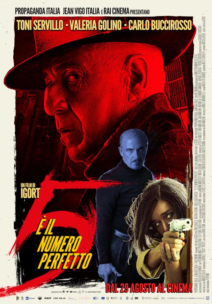 5 è il numero perfetto: la locandina del film con Toni Servillo 5 è il numero perfetto, la locandina