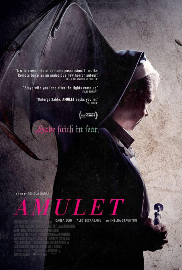 Amulet: tutto sul film horror di Romola Garai Il poster ufficiale di Amulet