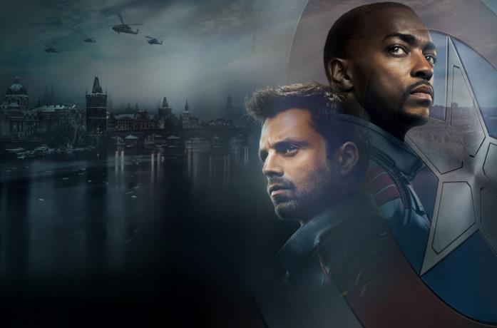 Sebastian Stan e Anthony Mackie protagonisti di The Falcon and the Winter Soldier
